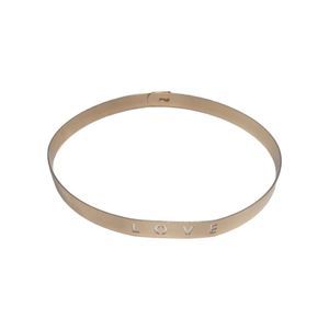 "LOVE" Copper Choker Necklace